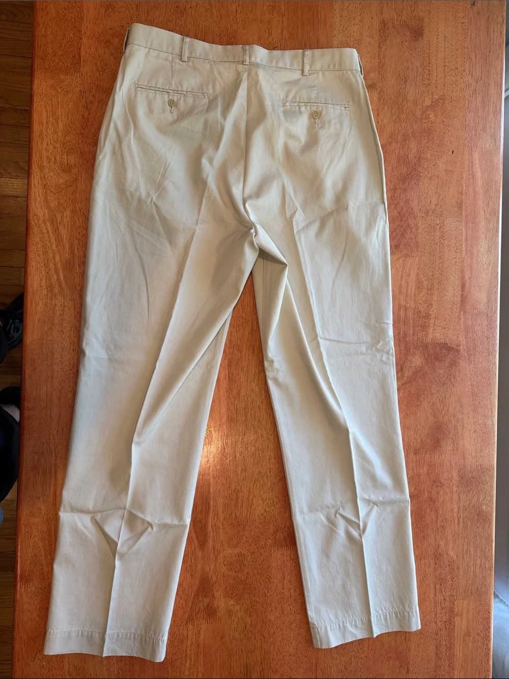 Polo by Ralph Lauren Men's Cream Chino Cotton Pants 36x32